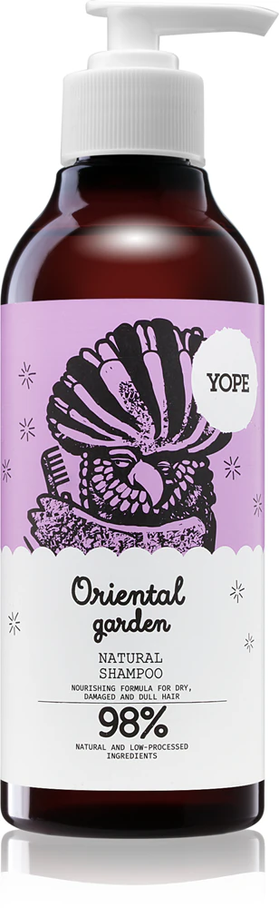 Yope Oriental Garden Shampoo for dry and damaged hair