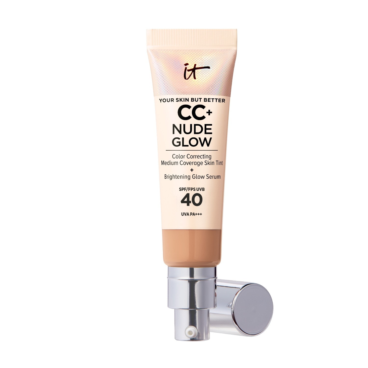 IT Cosmetics Your Skin But Better CC+ Nude Glow, Medium Tan