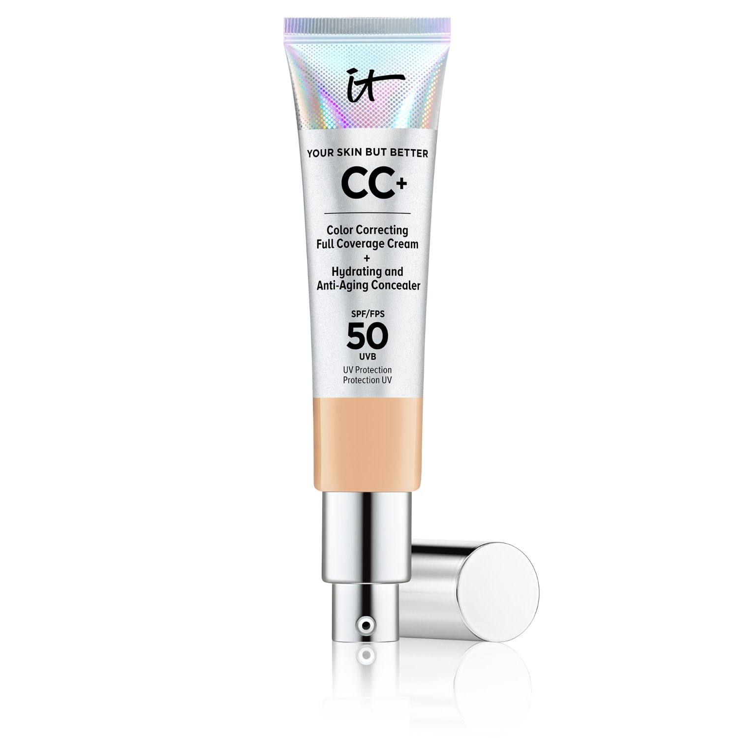 IT Cosmetics Your Skin But Better™ CC+™ Cream SPF 50,Medium Tan, Medium Tan