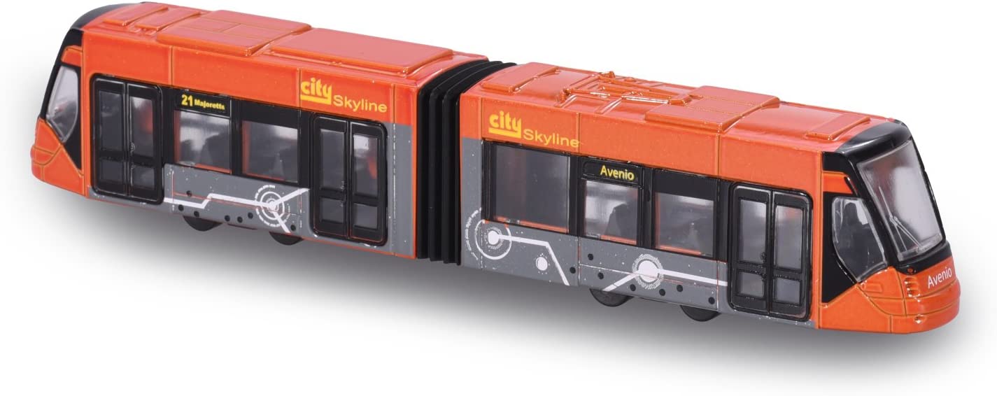 Majorette 212053303Q01 Siemens Avenio Tram Orange