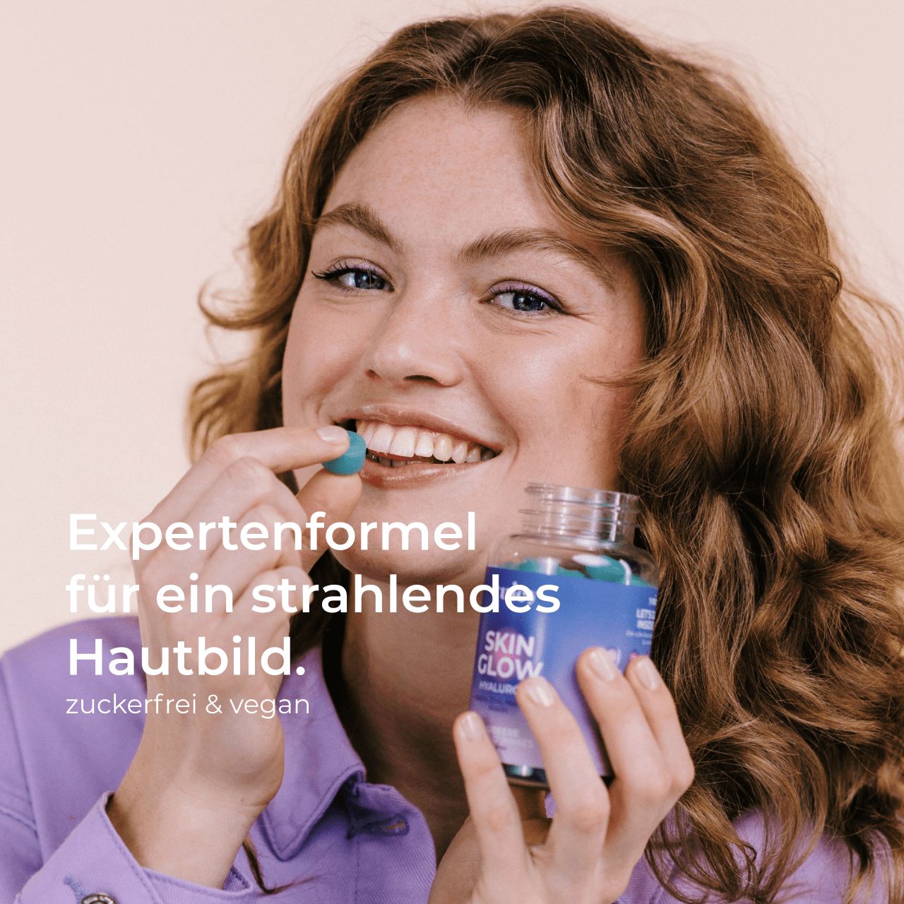 yuicy Skin Glow - Haut, Haare Nägel Gummies