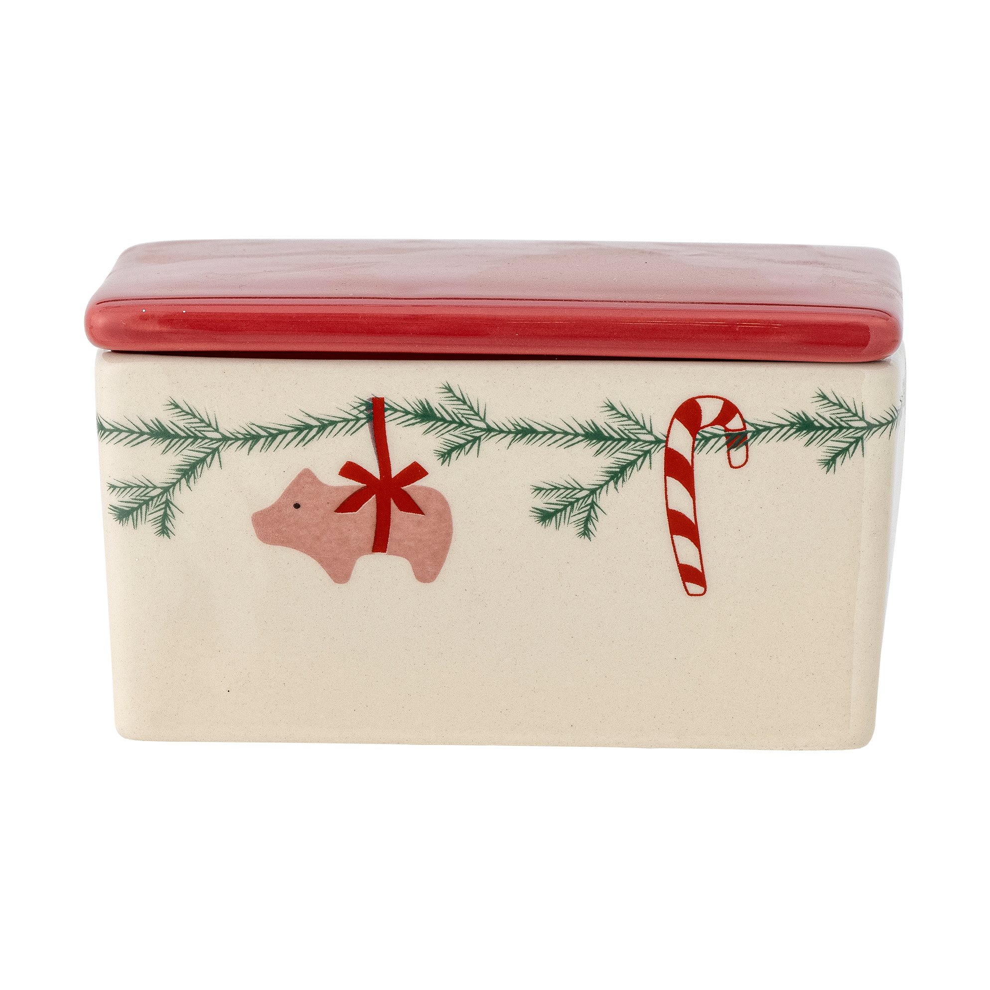 Yule butter dish 12.5x7 cm