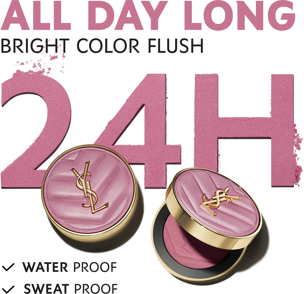 Yves Saint Laurent Make Me Blush Bold Blurring Blush powder blusher