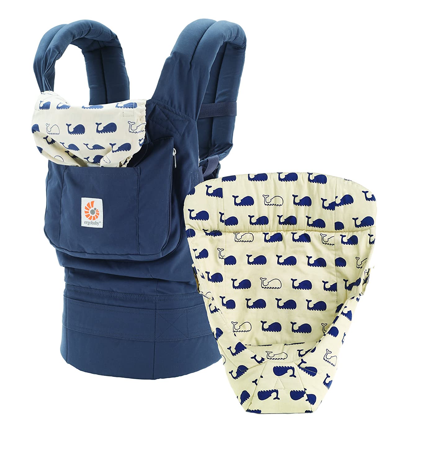 ERGObaby Original Collection Baby Carrier – From Birth Package (3.2 kg) Blue blue