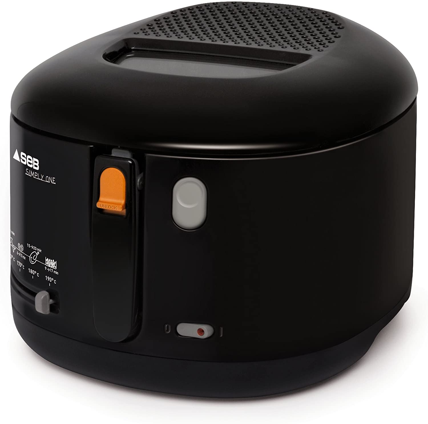 SEB Simple One Fryer Tefal FF160800 Compact with Thermostat Black