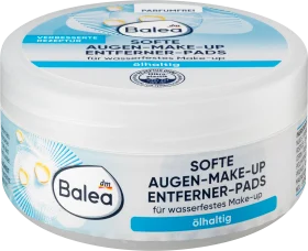 Eye make-up removal pads oil-containing, 50 hours