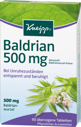 Kneipp Valerian 500Mg, Tablets, 90 St