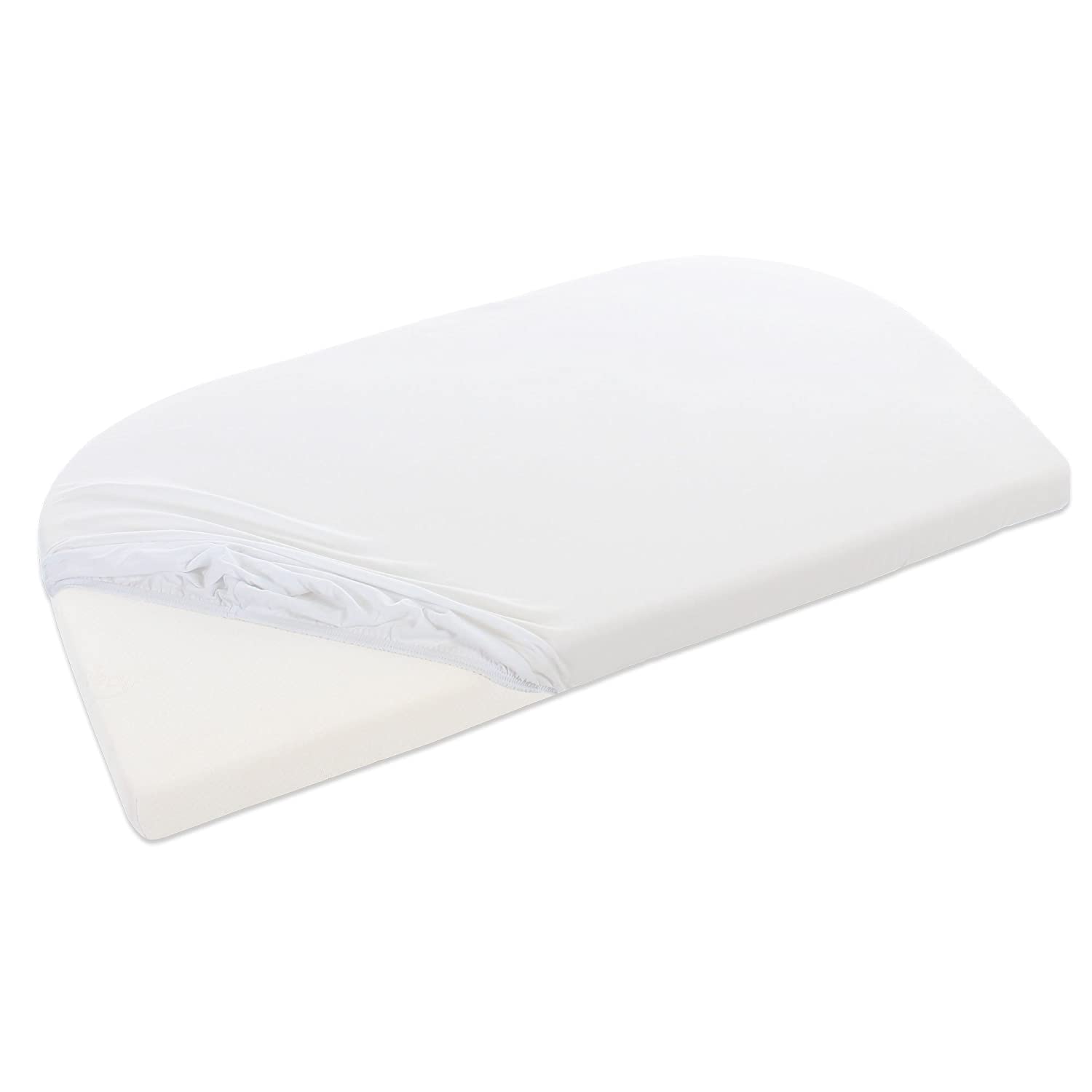 Babybay Jersey Fitted Sheet Deluxe Suitable For Original Model, Off-White, 
