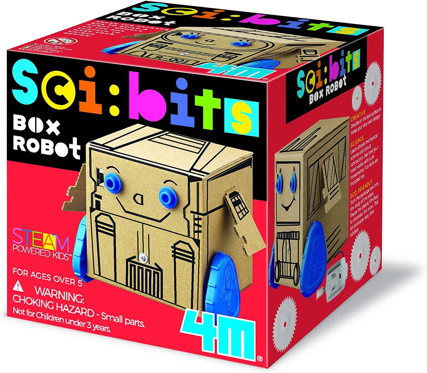 4M 403419 Sci: Bit Box Robot Multi-Coloured