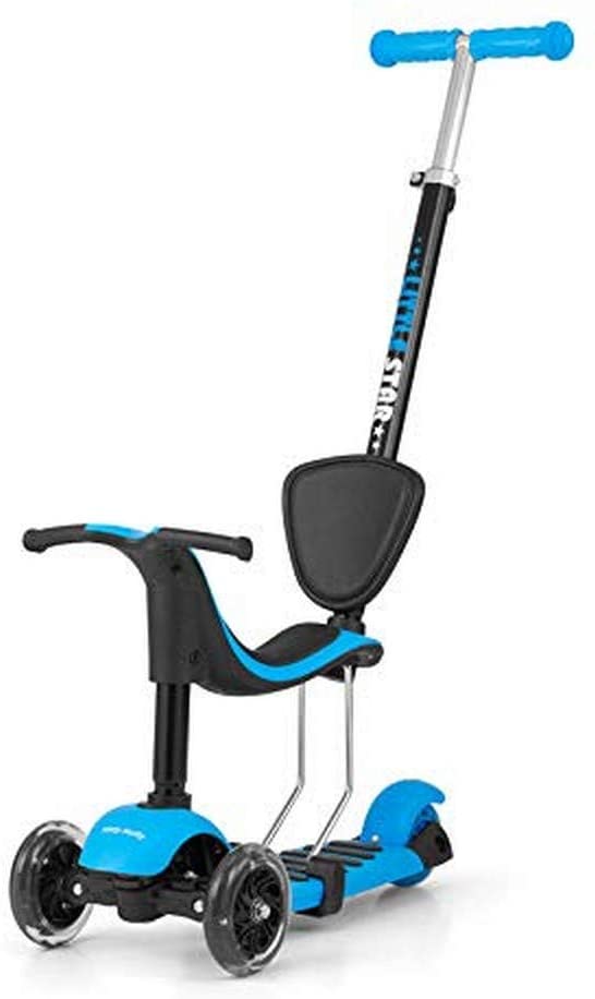 Milly Mally Little Star 3-Wheel Scooter - Blue