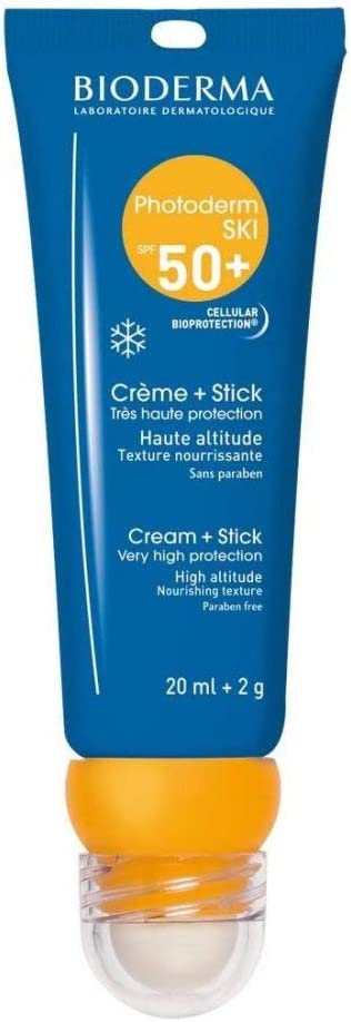 BIODERMA Photoderm Ski Sun Cream and Stick SPF 50+ 1 P Combo Pack