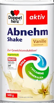 Diet shake, vanilla, 500 g