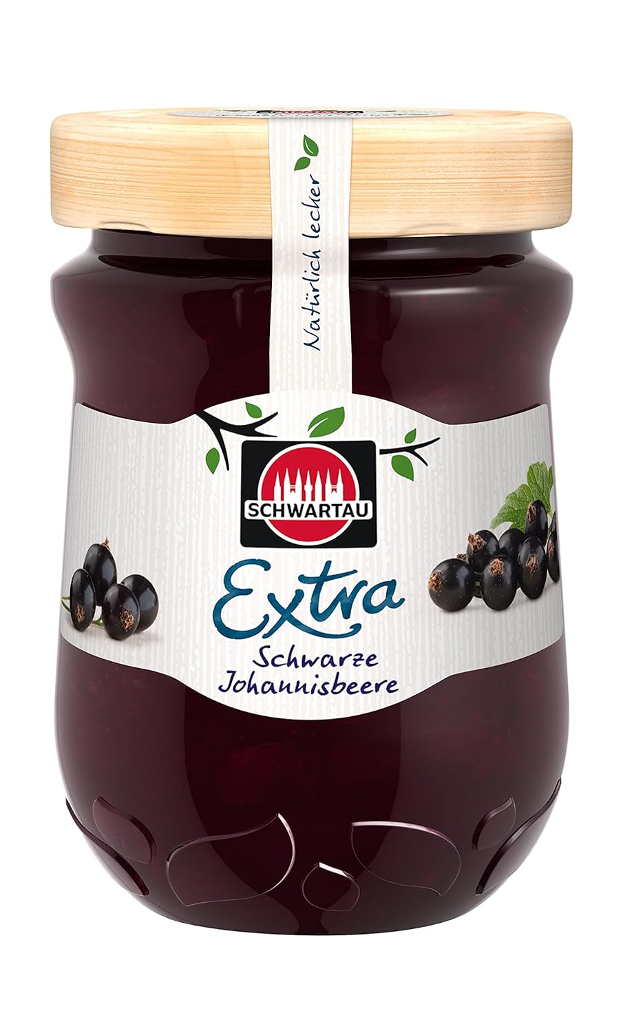 Schwartau Extra Black Currant Jam 8 Pack (8 x 340 g)