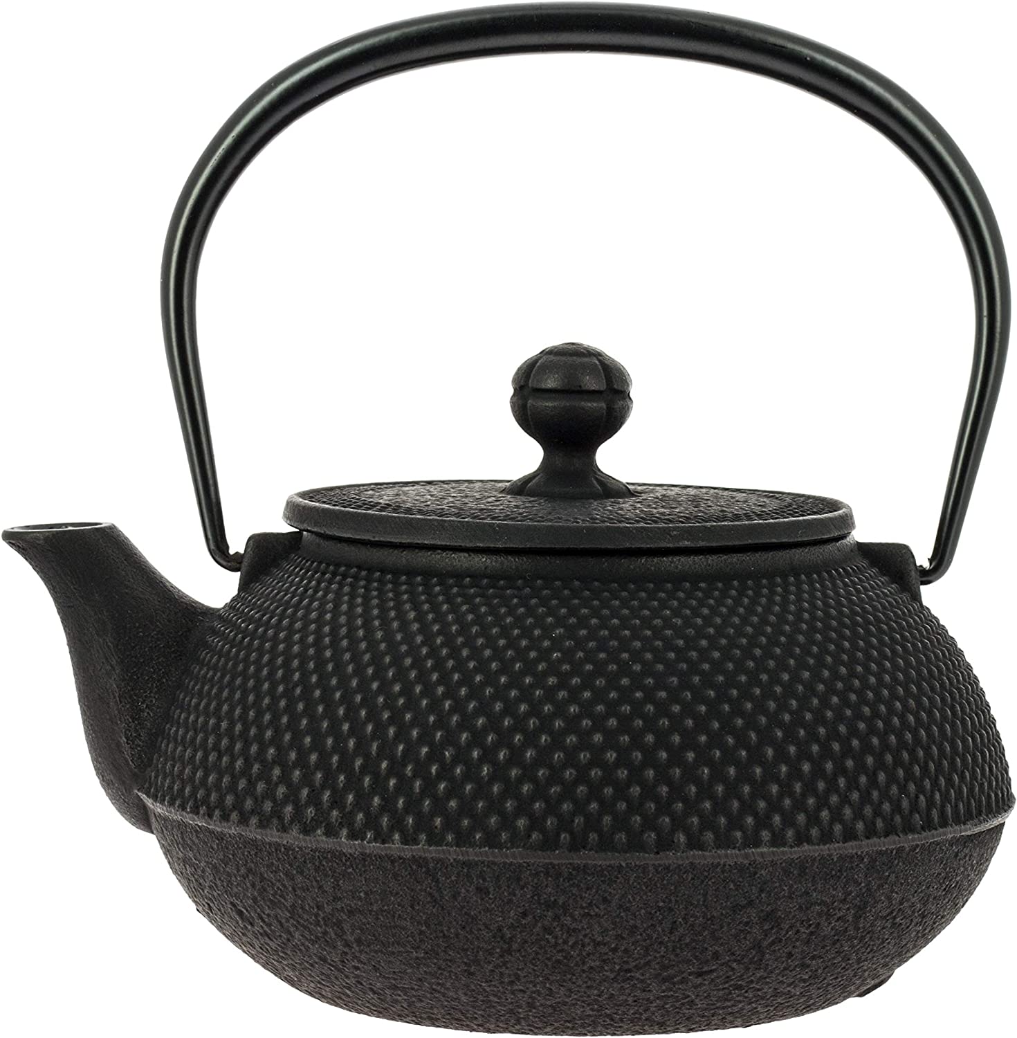 Iwachu Japanese Cast Iron Teapot with Filter and Traditional Design 900ml Black