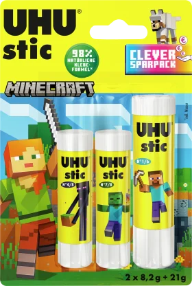 Uhu glue sticks stic economy pack, 37.4 g