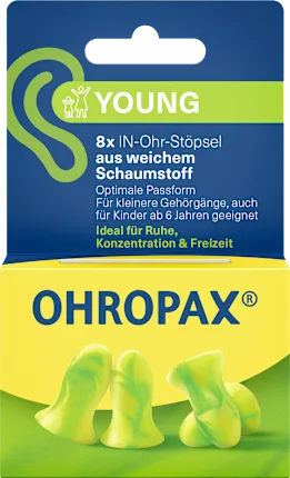 Earplugs Young, 8 pcs