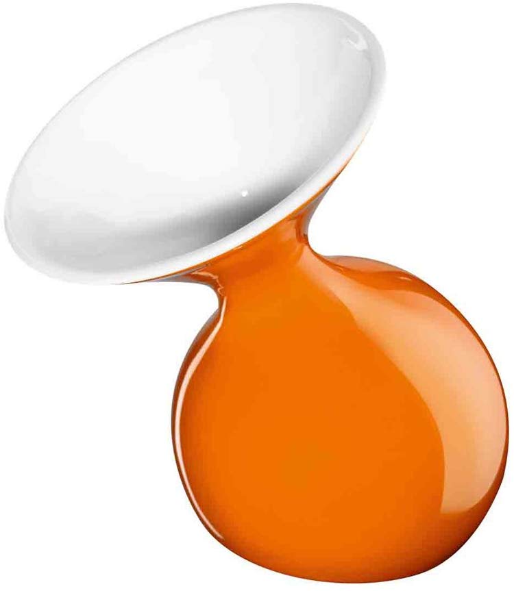 Asa Lulu Ceramic Vase - Orange 10Cm