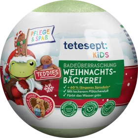 Children bathing bombs surprise Christmas bakery Teddies, 1 st