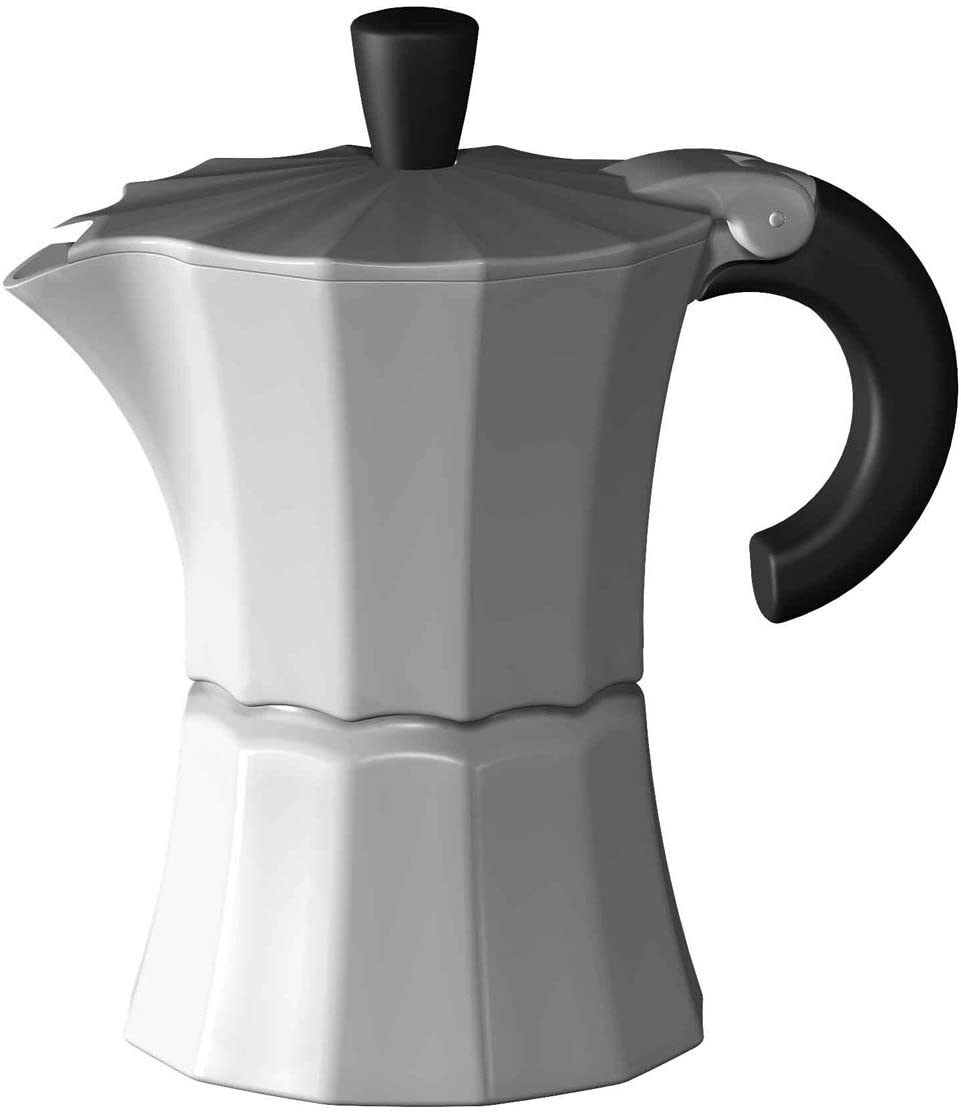 Gnali & Zani Morosina MOR001 Coffee Maker with 1-Cup Capacity White