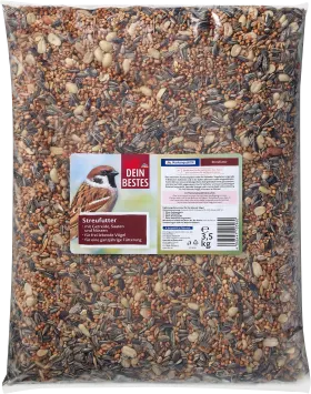 Bird food, scattered food with nuts, 3.5 kg