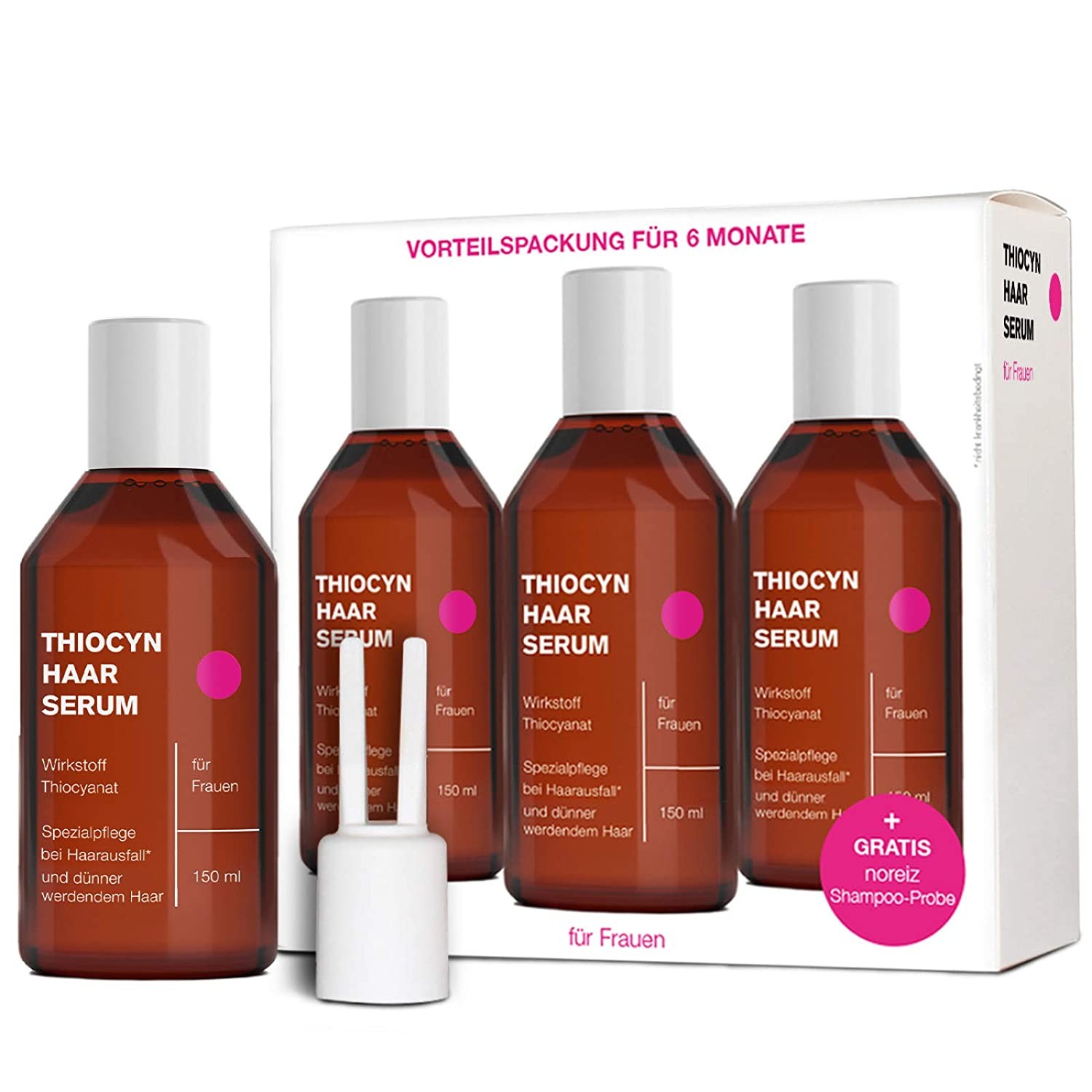Thiocyn Hair Serum for Women; Scientifically Sound Special Care for Hair Loss; Made In Germany; Helps With Thinning Hair in Menopause