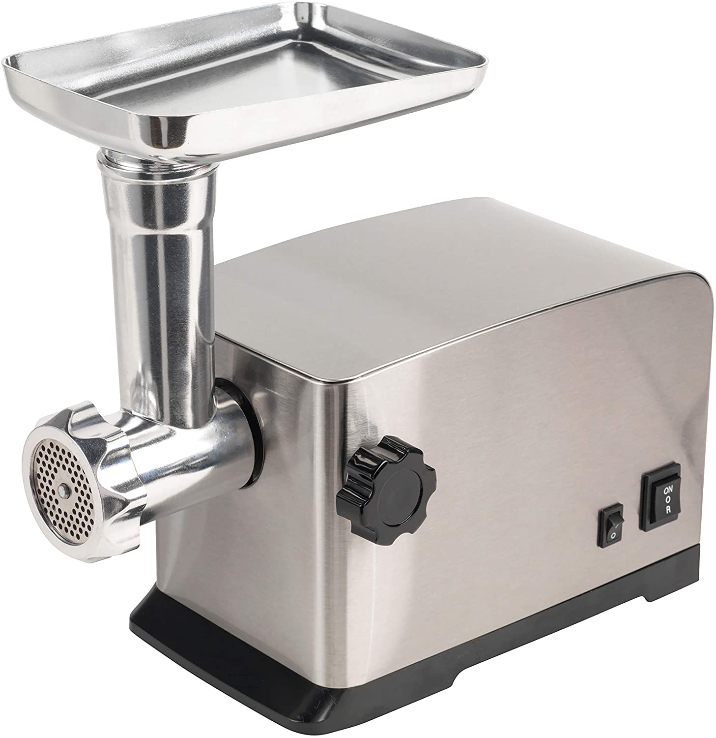Progress® EK4380PVDEEU7 3-in-1 Electric Meat Grinder with European Plug | 2200W | Stainless Steel Design | With On/Off, Reverse and Forward Functions