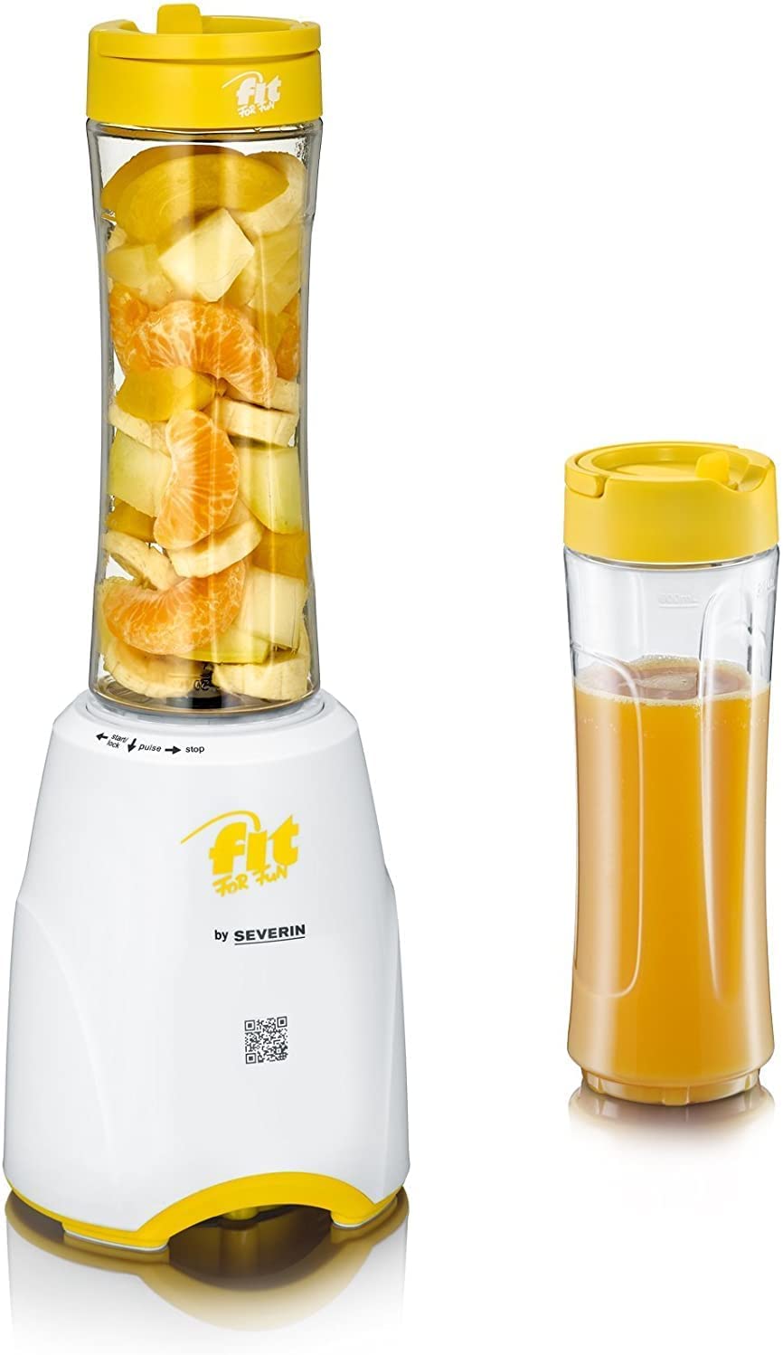 Severin SM 3735 Blender Smoothie Mix and Go Fit For Fun – 600 ml