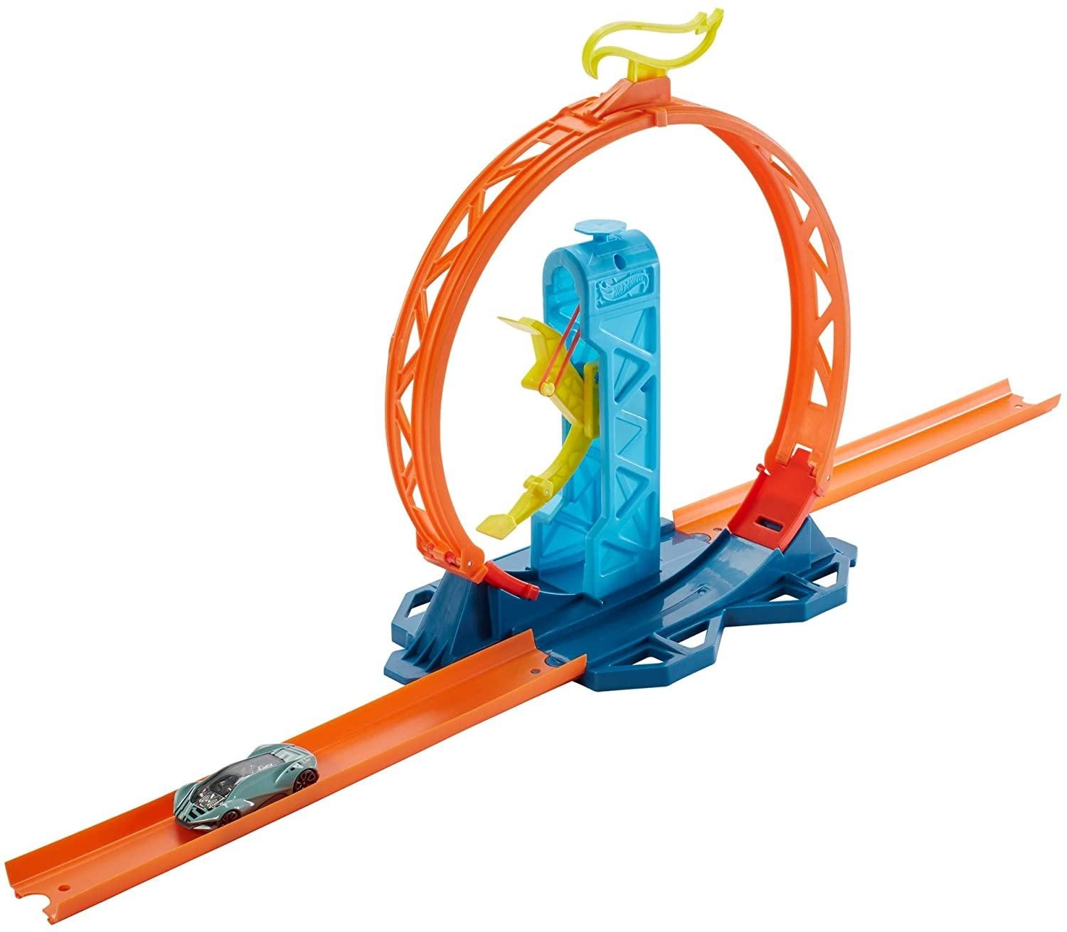Hot Wheels Glc90 Track Builder Unlimited Looping Kicker Set Accessories, To