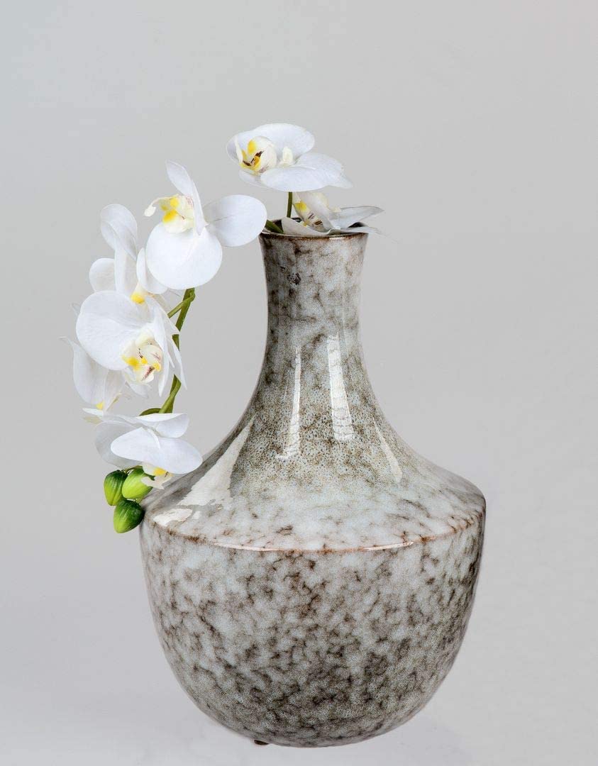 Itrr Vase Aus Keramik In Marmor-Optik Ca. 32 Cm