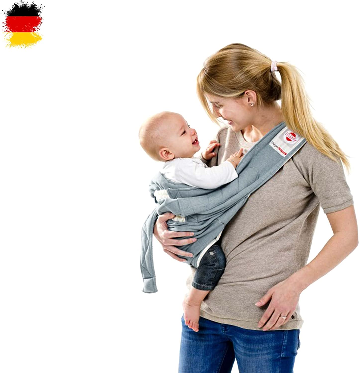 Lodger Shelter 2.0 3-in-1 Baby Carrier Baby Sling Baby Sling Travel Rug for Baby & Parents, from Birth to 18 months (12 kg Maximum Load), Secure Locking Mechanism Carrying for Babies and Children Beautiful Design New And In Original Packaging