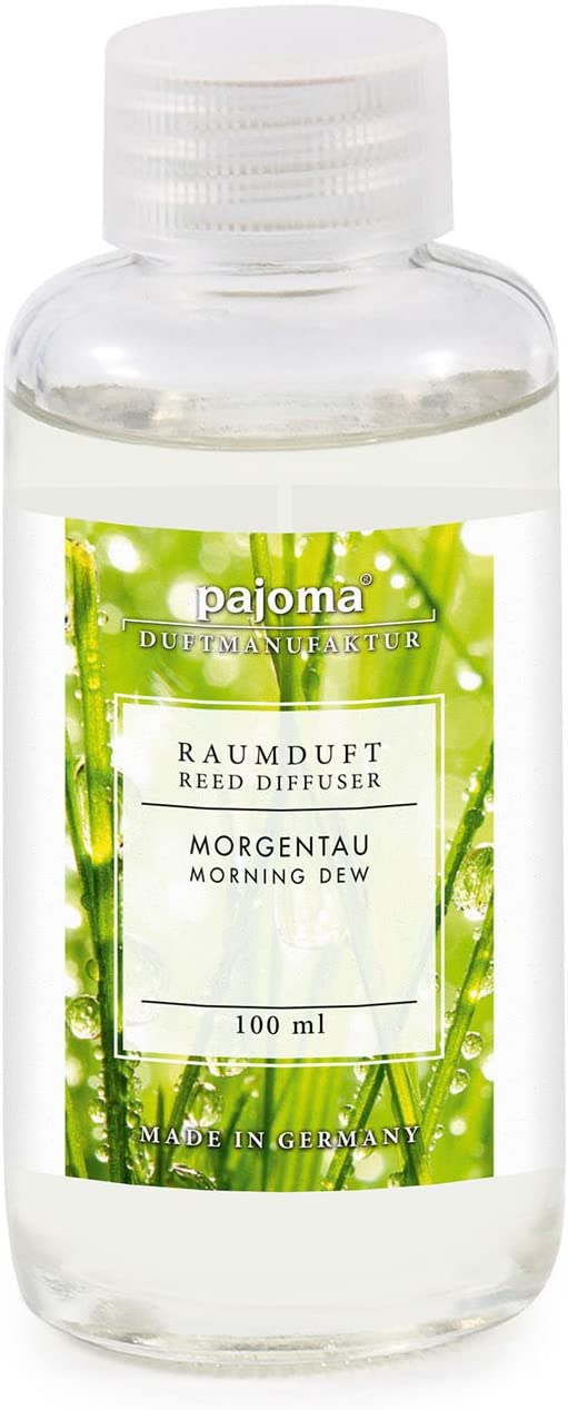 Room Diffuser Refill 100ml Pajoma Fragrance Oil for Selected (Morning Dew)