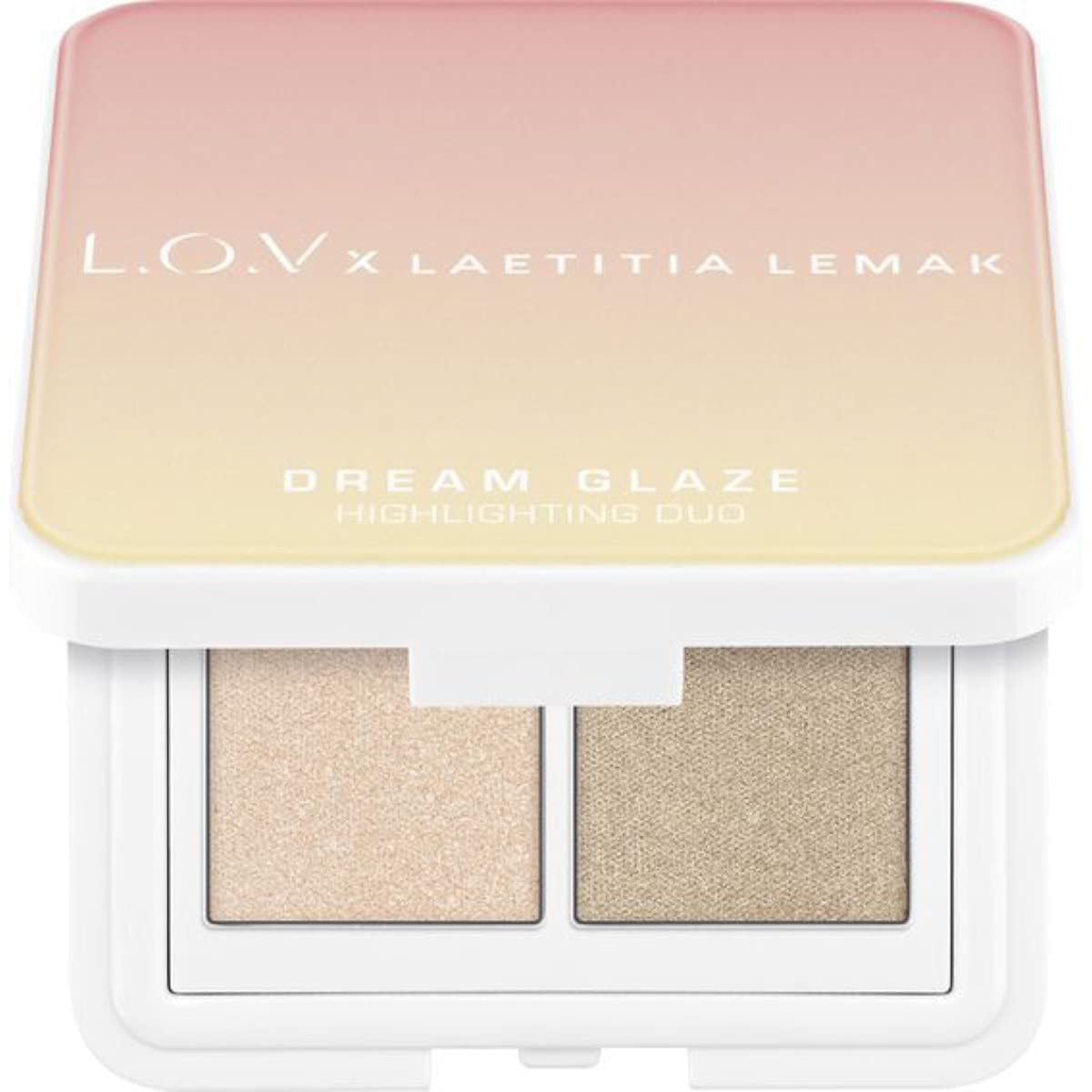 L.O.V - Highlighter palette - x Laetitia Lemak - Dream Glaze Highlighting Duo, ‎mixed