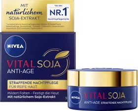 Anti age night cream vital soy, 50 ml