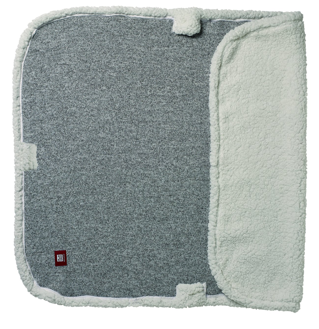 Red Castle Blanket Multi Usagers Grey/White