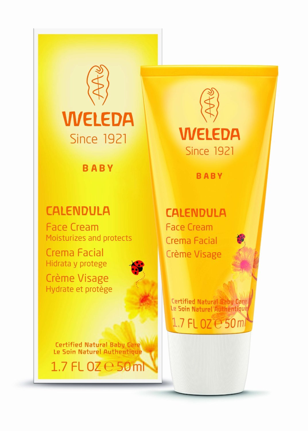 Weleda Calendula Face Cream 50 ml Pack of 4
