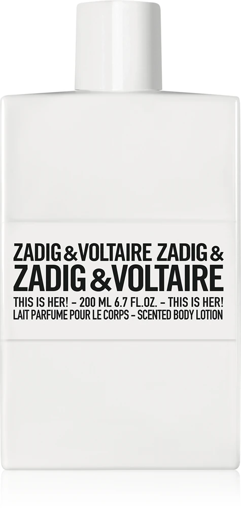 Zadig & Voltaire THIS IS HER! Body lotion for women