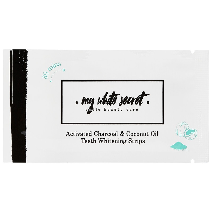 My White Secret Teeth Whitening Charcoal & Coconut Oil Teeth Whitening Strips