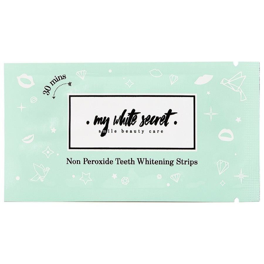 My White Secret Tooth Whitening-Tooth Whitening Strips Without Peroxidants