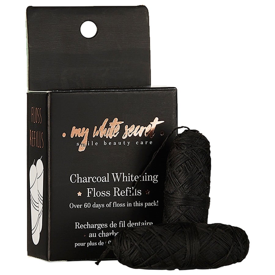 My White Secret Dental Care Charcoal Whitening Floss Refill Pack