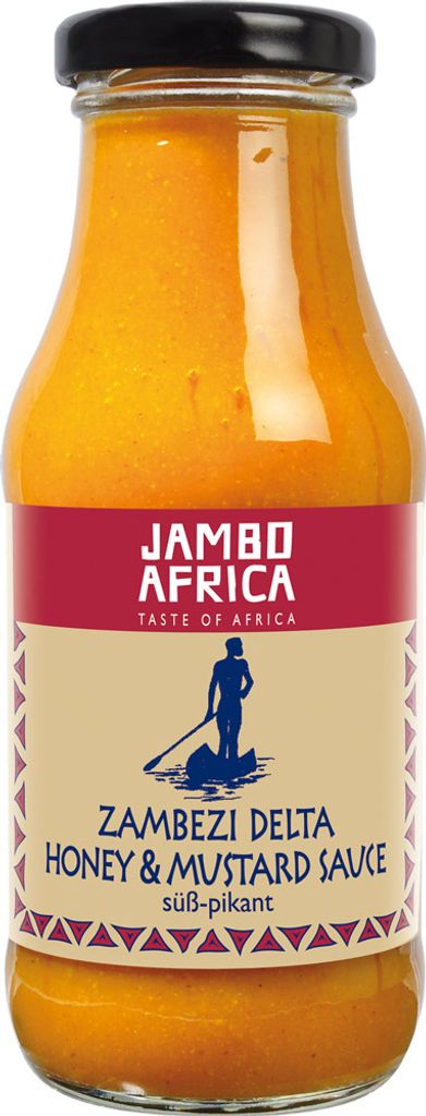 Zambezi Delta Honey & Mustard Sauce from Jambo Africa, 240ml