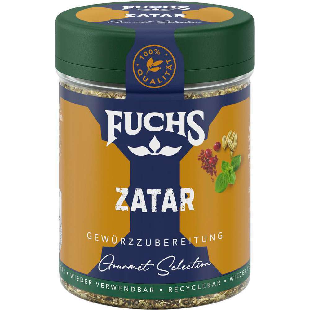 Zatar spice preparation