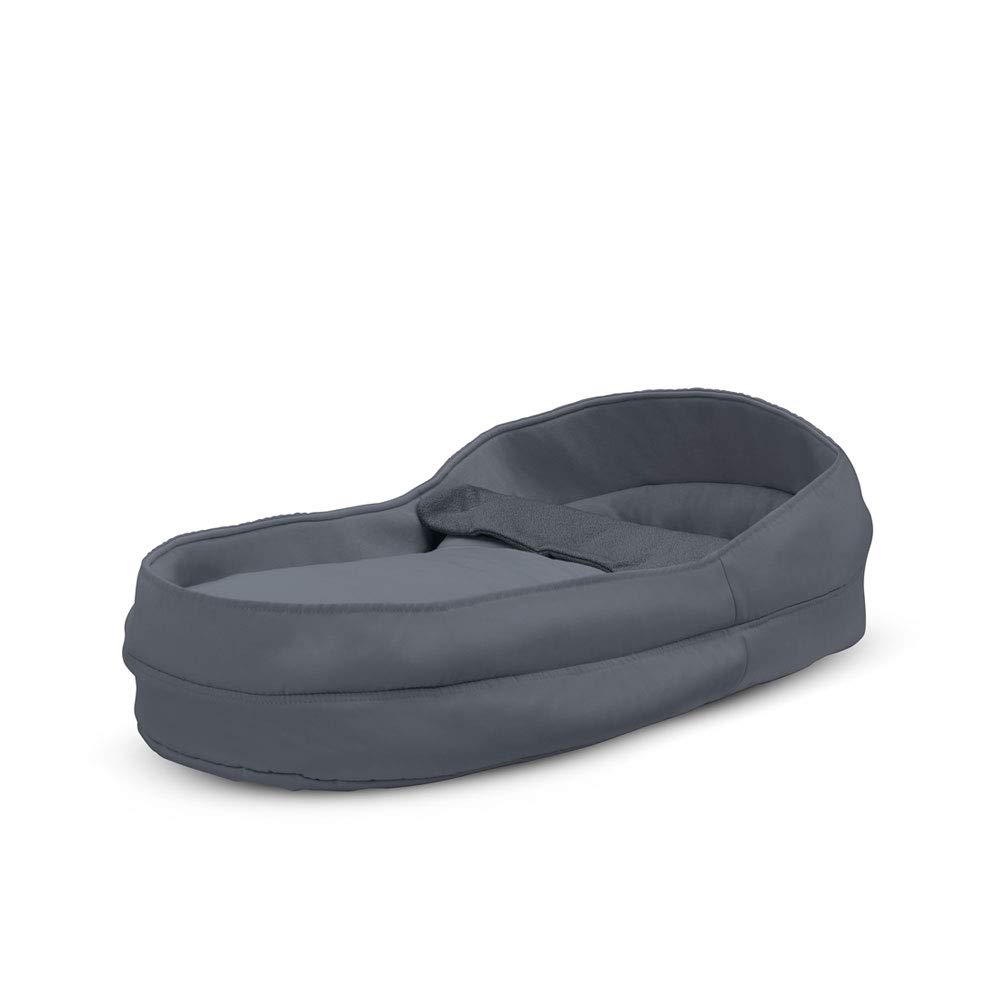 Quinny Hubb From Birth Cocoon 1823102000 Cuddly Soft Baby Tub for Pushchair Attachment Can be Used from Birth to Approx. 6 Months Graphite Grey
