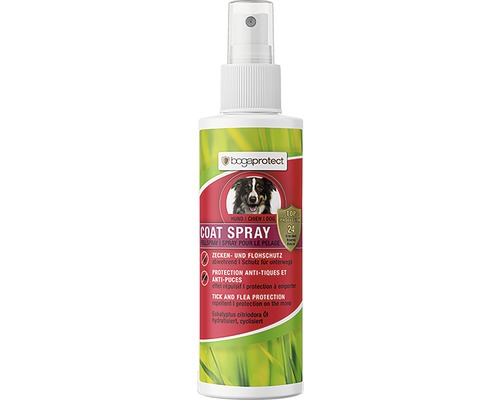 Tick ​​and flea protection bogaprotect Coat Spray spray solution for dogs 100 ml