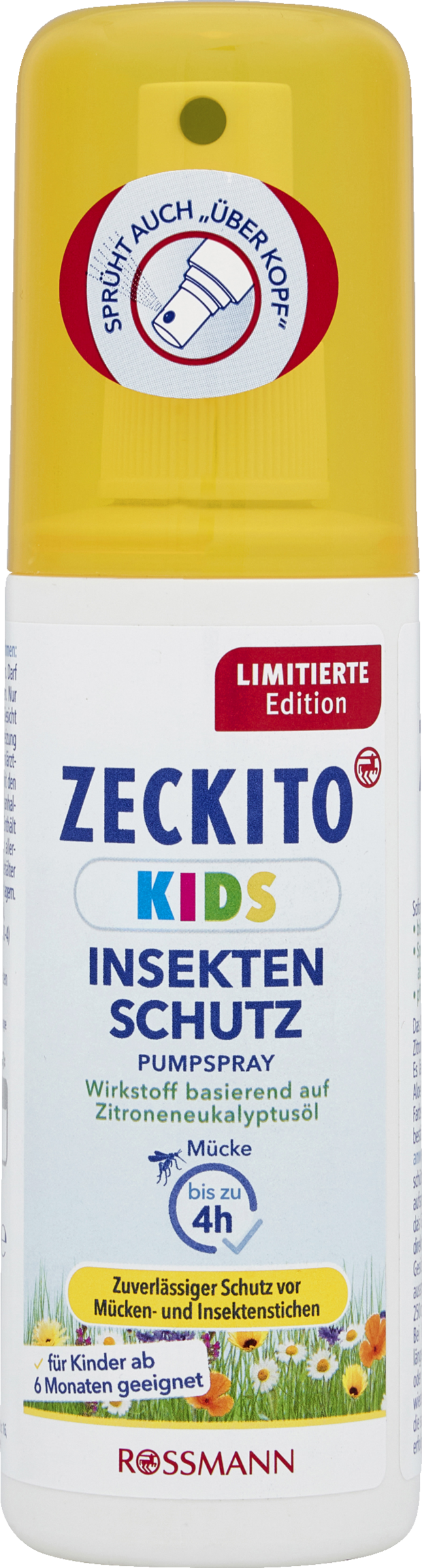 ZECKITO Kids Insect Protection Pump Spray 100ml