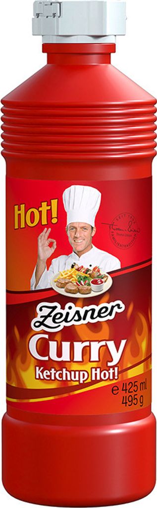 ZEISNER Curry Ketchup Hot! 425ml