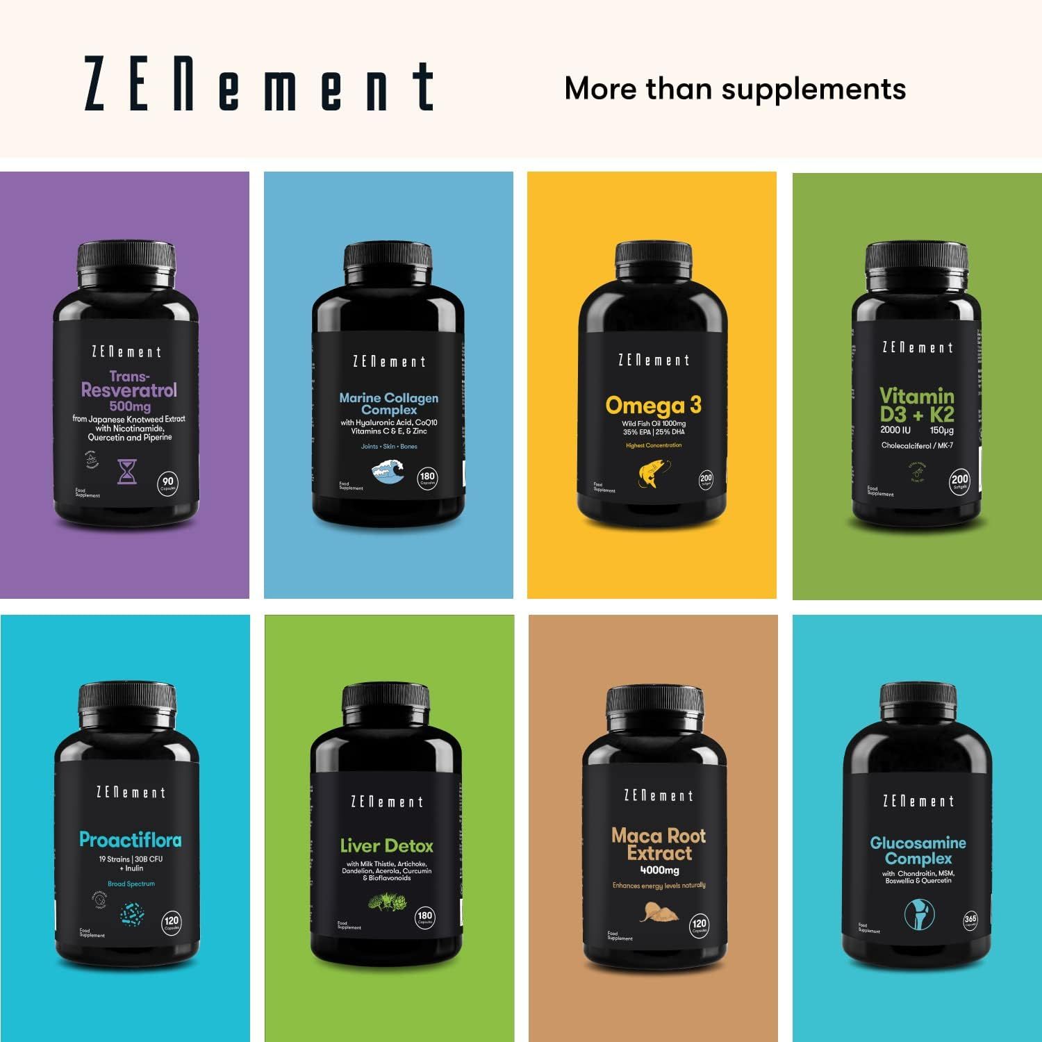 Zenement Vitamin D3 + K2 capsules