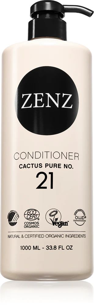 ZENZ Organic Cactus Pure No. 21 intensively moisturizing conditioner suitable for allergy sufferers