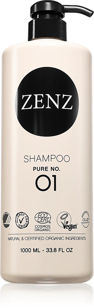 ZENZ Organic Pure No. 01 hydrating shampoo Unscented