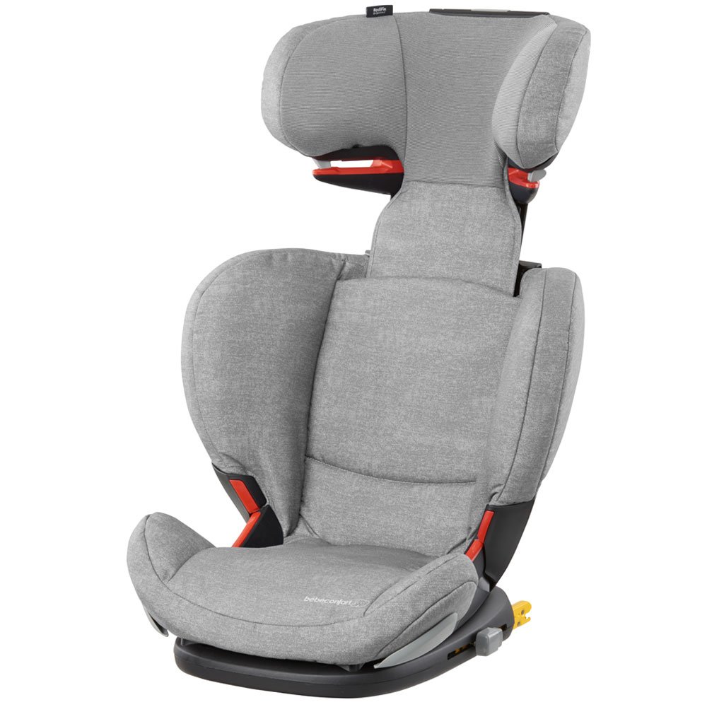 BEBE CONFORT Bébé Confort RodiFix AirProtect Car Seat 15 36 kg, Group 2/3 for Children from 3.5 to 12 Years, Reclinable, Isofix Nomad Grey