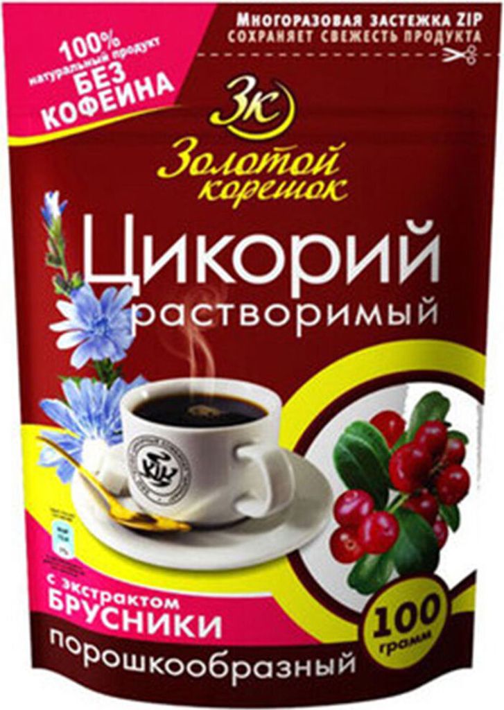 Chicory coffee with cranberry extract 100g without caffeine coffee alternative various varieties